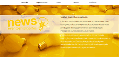 Desktop Screenshot of newseventos.com.br